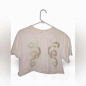 Snake Crop Top